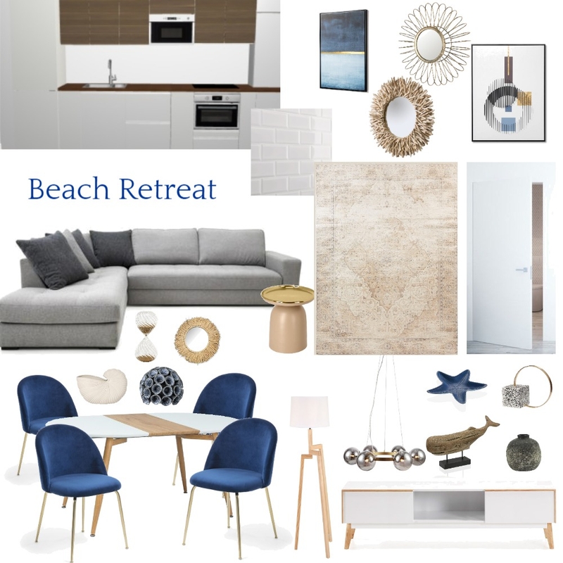 Beach Retreat - Aura Mood Board by Designful.ro on Style Sourcebook