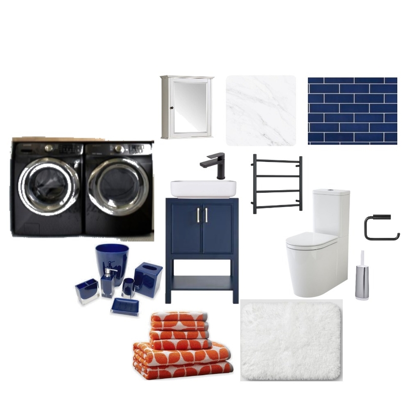 WC/Laundry Mood Board by leah.kooma on Style Sourcebook