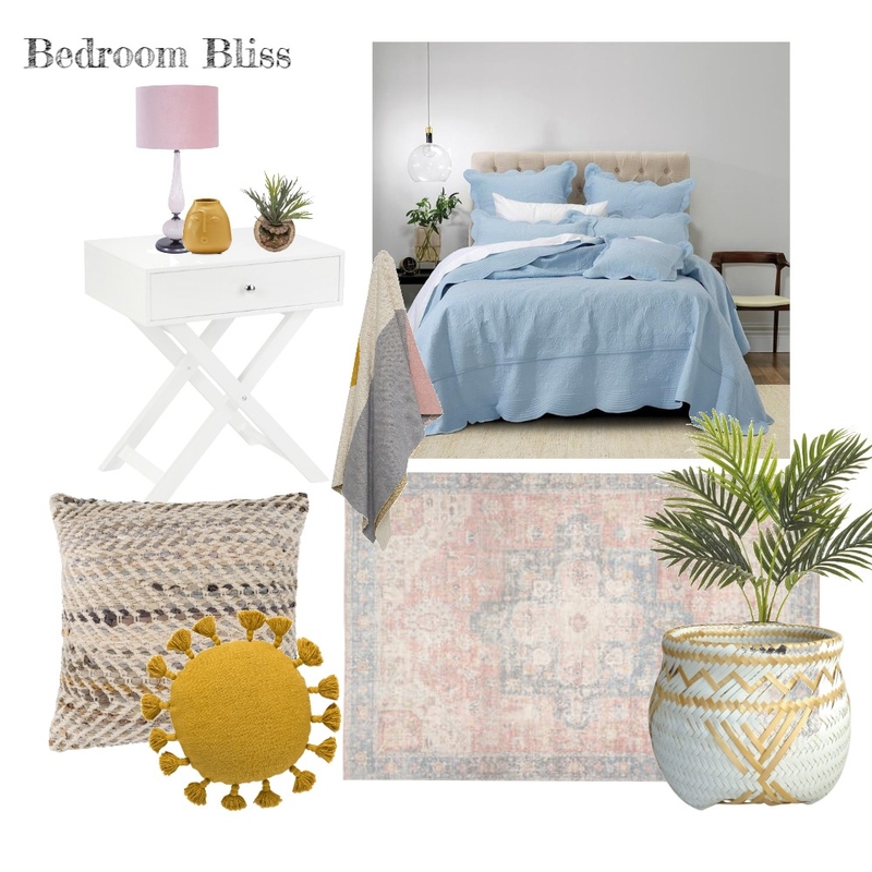 Bedroom Bliss Mood Board by Jo Sievwright on Style Sourcebook