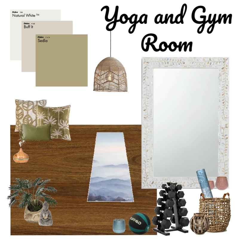 Yoga room 5 Mood Board by MishMashBoards on Style Sourcebook