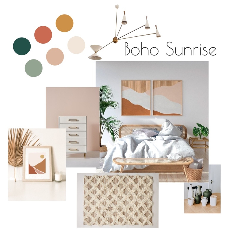 Boho Sunrise Mood Board by alexnihmey on Style Sourcebook