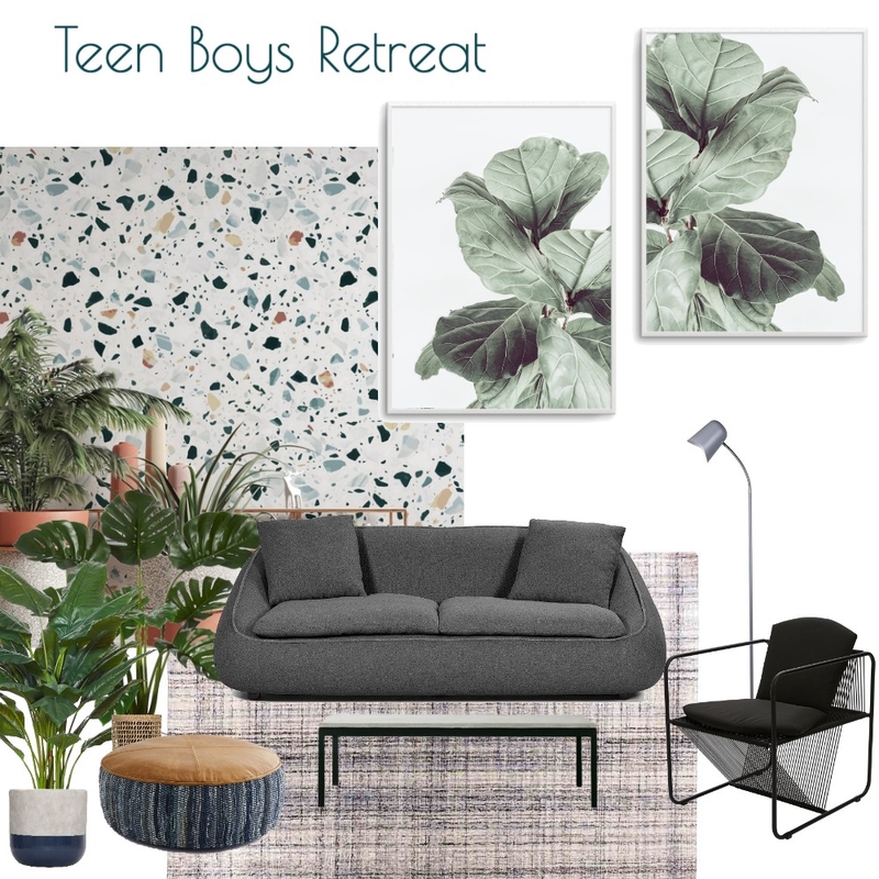 Teen Boys Retreat Mood Board by Olive et Oriel on Style Sourcebook