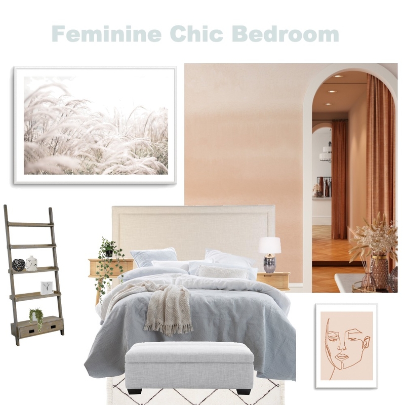 Feminine Chic Bedroom Mood Board by Olive et Oriel on Style Sourcebook