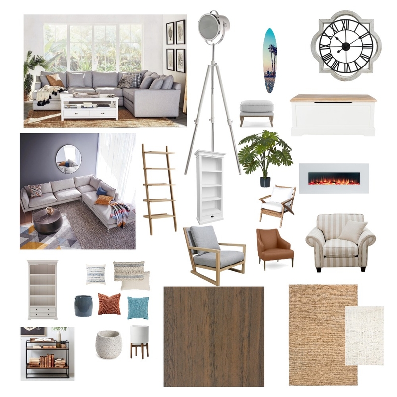 Living Family Room Mood Board by rupi on Style Sourcebook