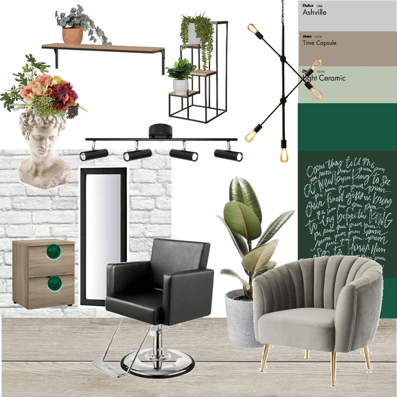 Luna Rizada Industrial Mood Board by noraliapt on Style Sourcebook