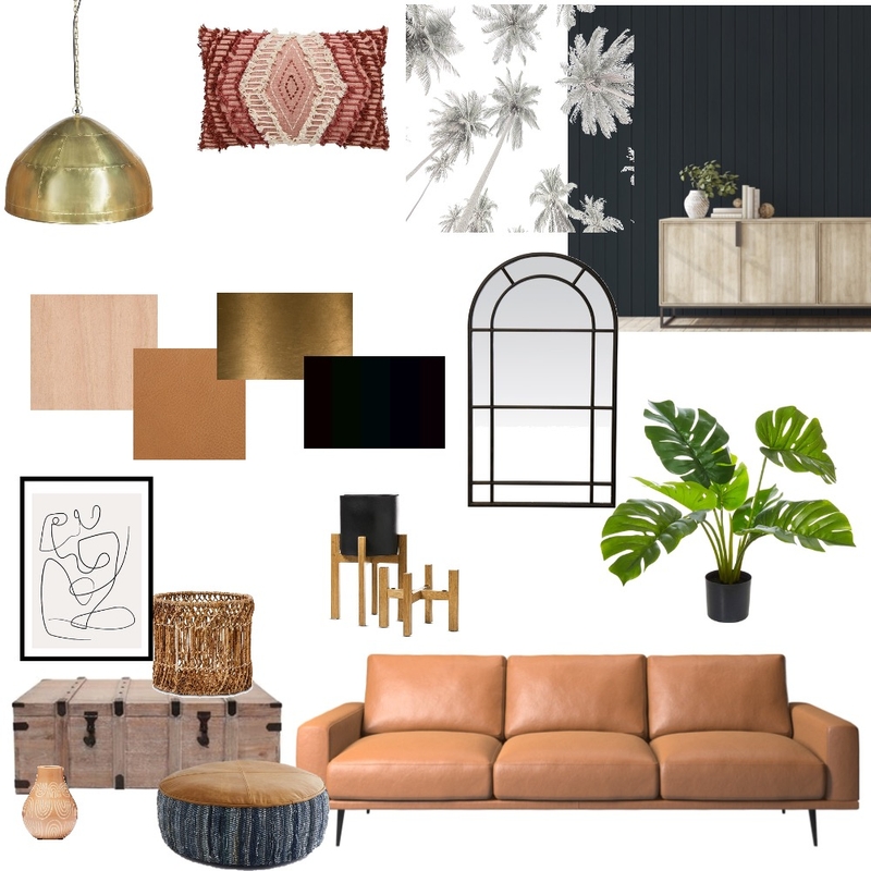 Mid Century Mood Board by Stickles on Style Sourcebook