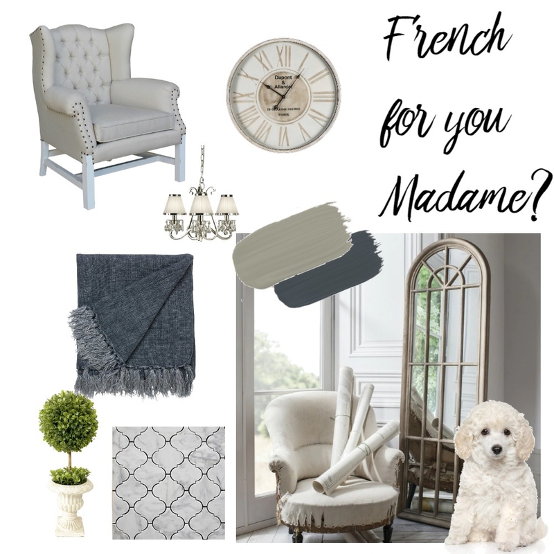 French Style Mood Board by Adrian Stead on Style Sourcebook