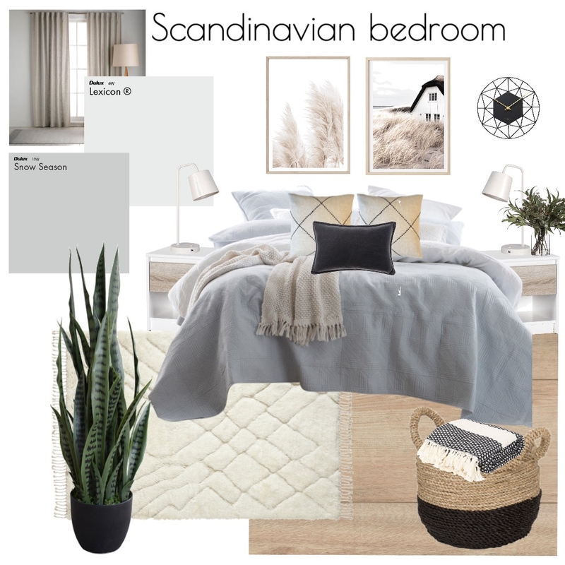 Skandinavian Bedroom 02 Mood Board by anavuja13 on Style Sourcebook