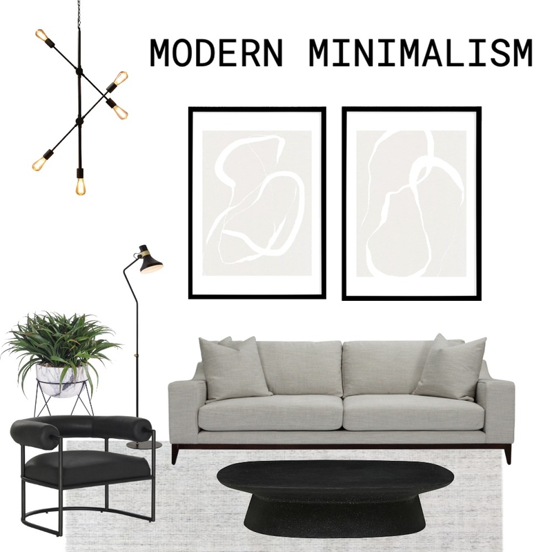Modern Minimalism Mood Board by Olive et Oriel on Style Sourcebook