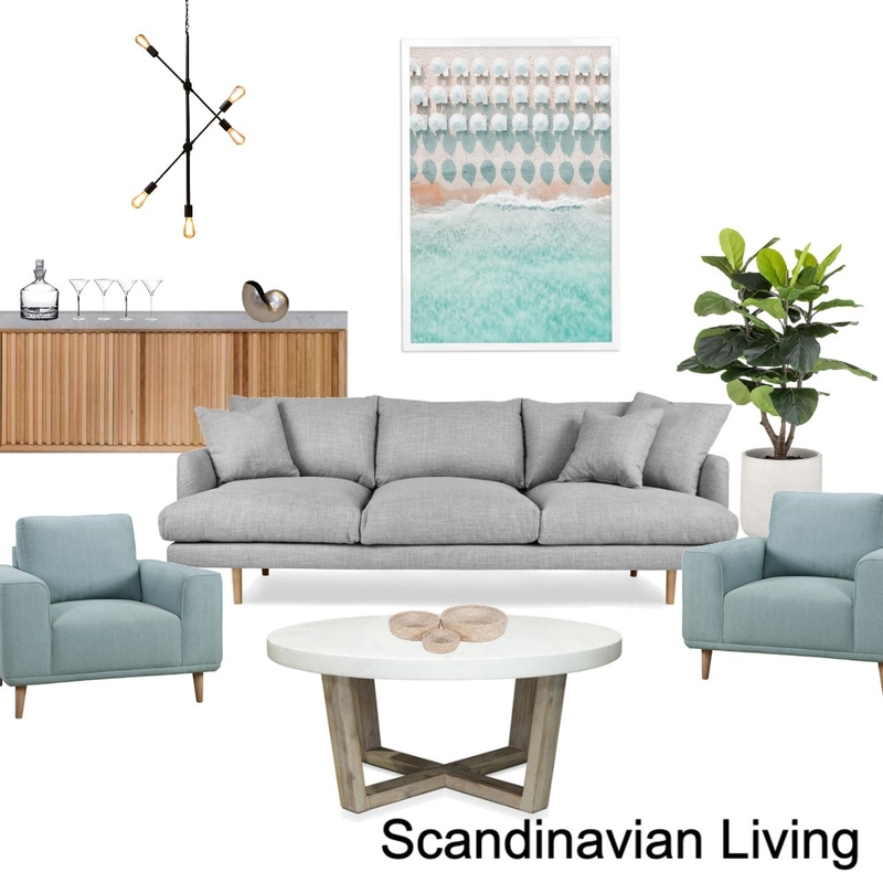 Scandi Living Mood Board by Olive et Oriel on Style Sourcebook