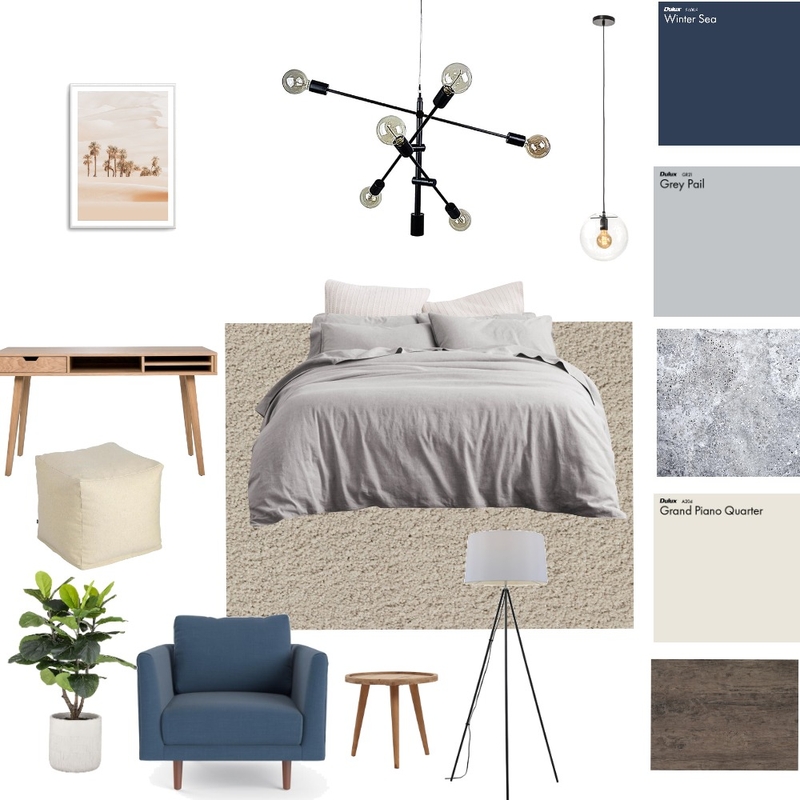 Bedroom Mood Board by Dina El-Ashry on Style Sourcebook