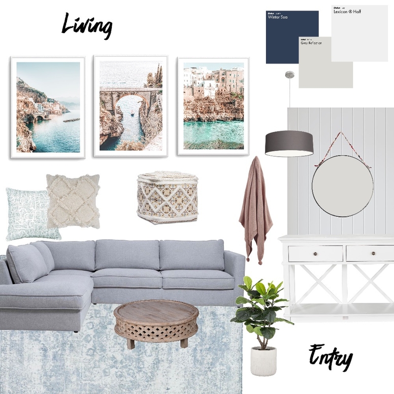 Entry/Living Mood Board by sjtarczon on Style Sourcebook