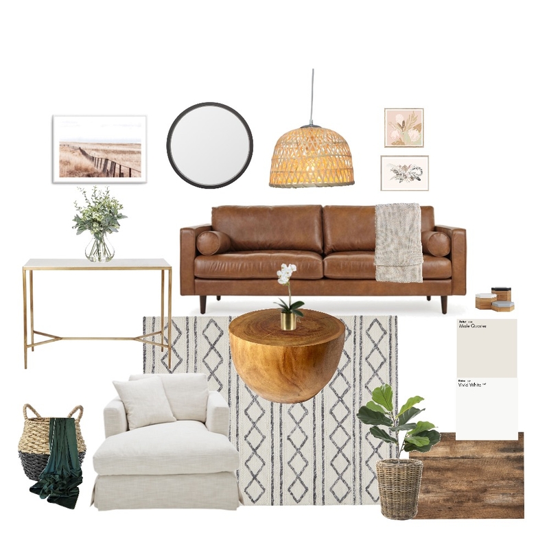 Modern Australian Living Room Mood Board by Simoné on Style Sourcebook
