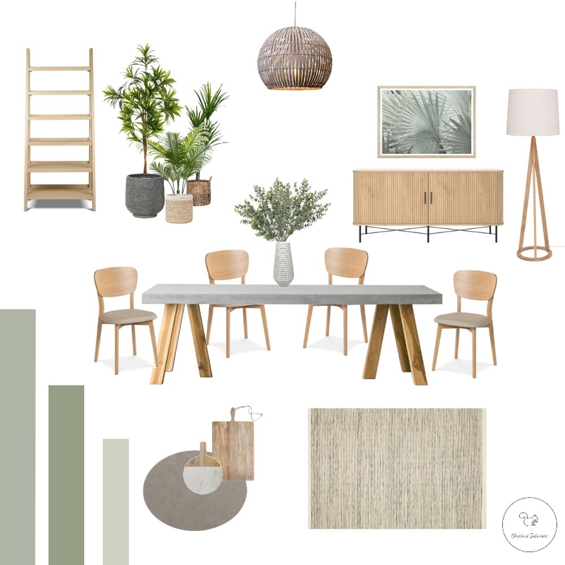 Dining Room Mood Board by Chestnut Interior Design on Style Sourcebook