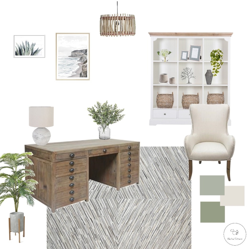 Home Study Mood Board by Chestnut Interior Design on Style Sourcebook