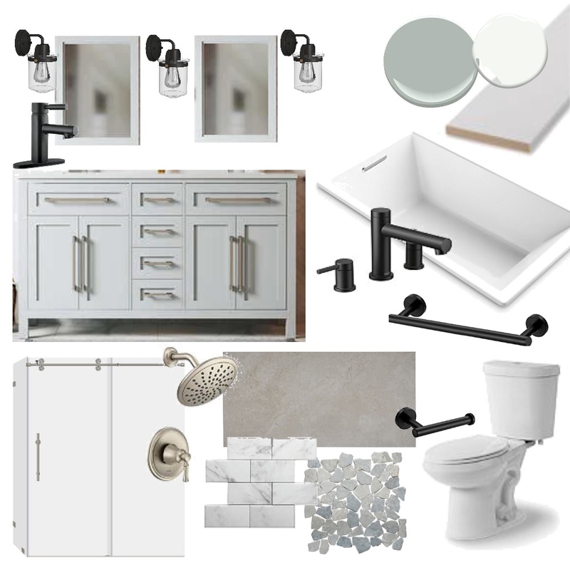 Master Bathroom Mood Board by juthompson on Style Sourcebook