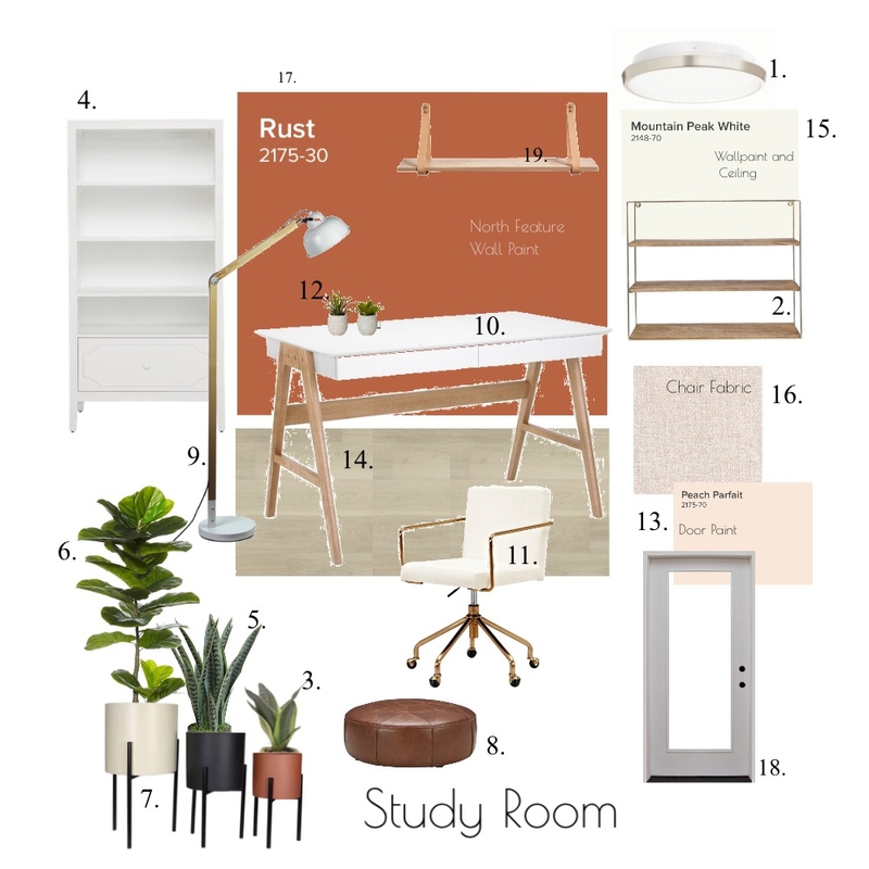 Study room Mood Board by GinelleChavez on Style Sourcebook