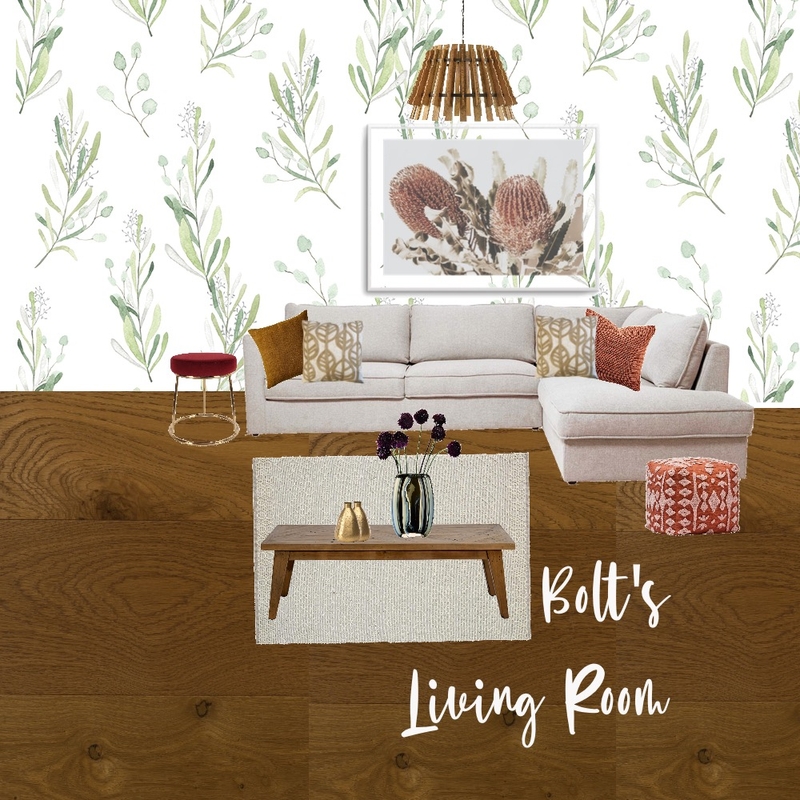 Bolt's Living Room Mood Board by Bolt Design on Style Sourcebook