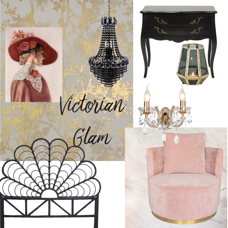 Victorian Glam Mood Board by crystalinteriordesigns on Style Sourcebook