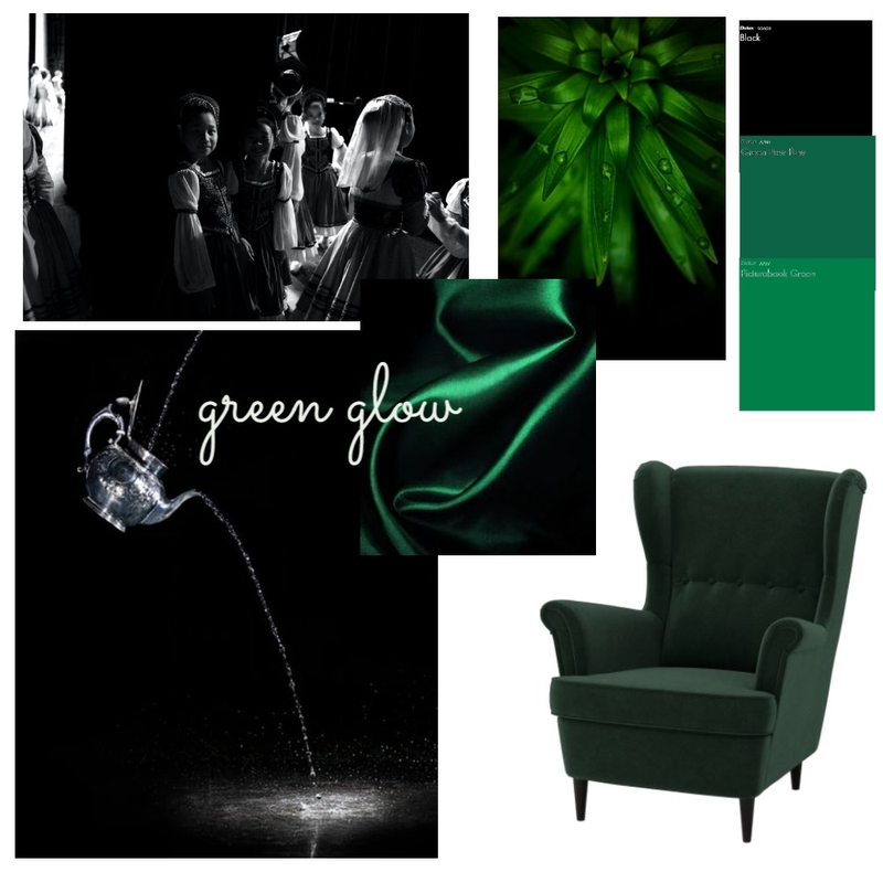 Green glow Mood Board by Roshini on Style Sourcebook