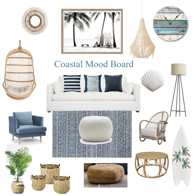 Coastal mood board Mood Board by MONIKA RANI on Style Sourcebook