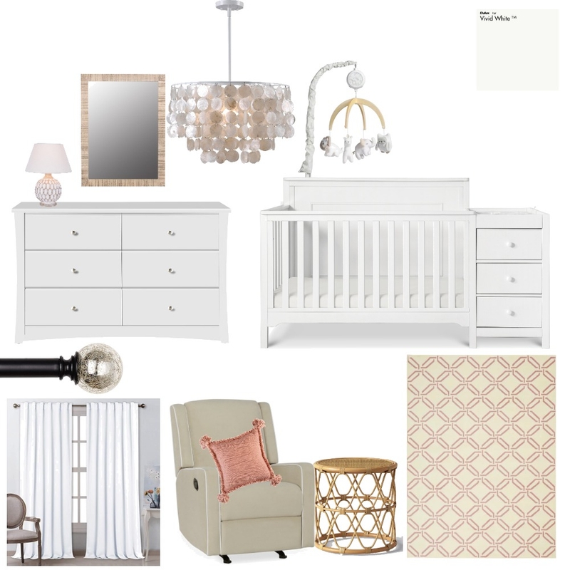 Whitestone Project - Nursery Mood Board by Handled on Style Sourcebook