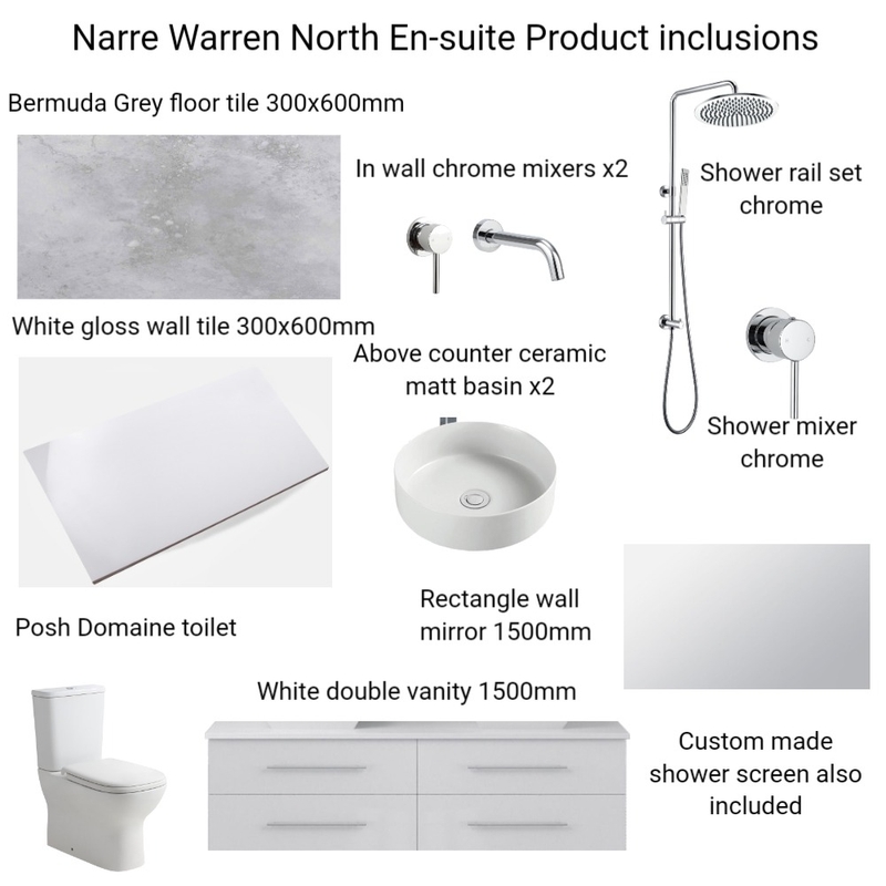 Narre Warren North Project Mood Board by Hilite Bathrooms on Style Sourcebook