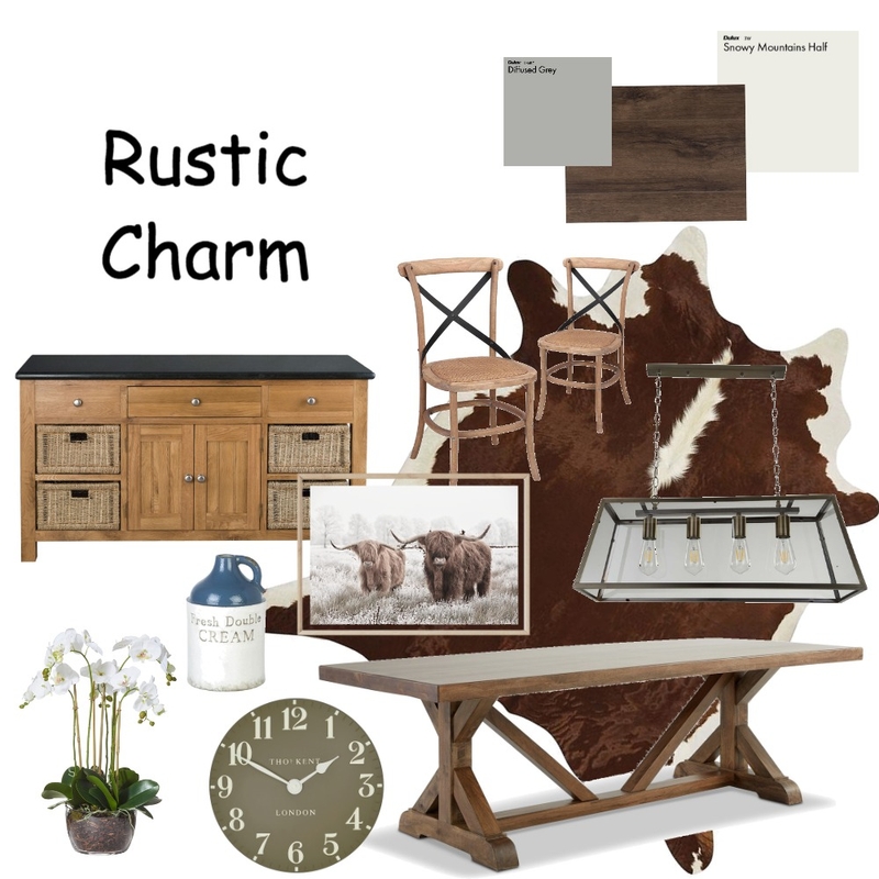 Rustic Charm Mood Board by belotdesigns on Style Sourcebook