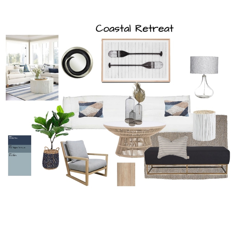 Coastal Retreat Mood Board by Martha.Simon.Home on Style Sourcebook