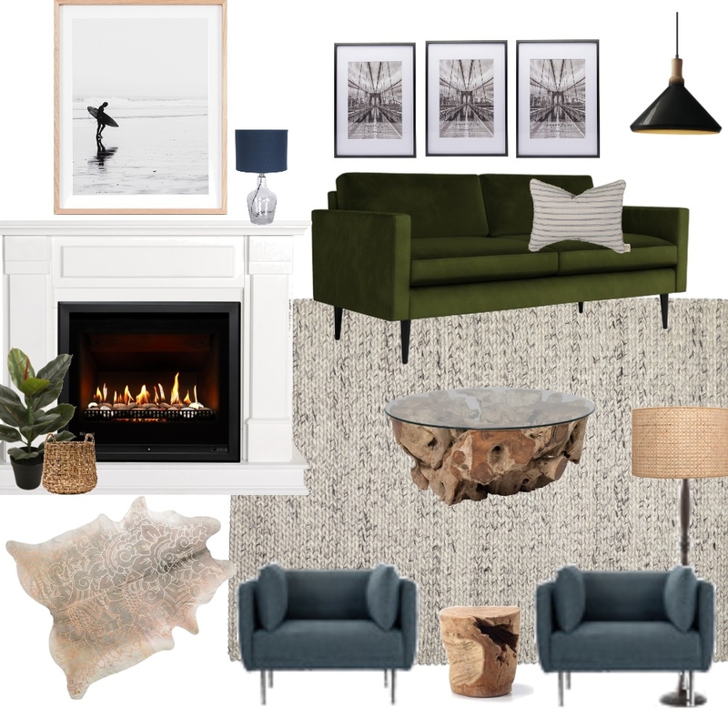 Living room blue Mood Board by bleaman on Style Sourcebook