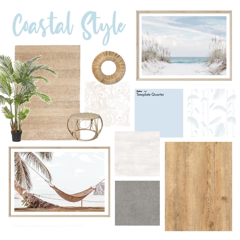 Coastal Mood Board Mood Board by Bella Living on Style Sourcebook