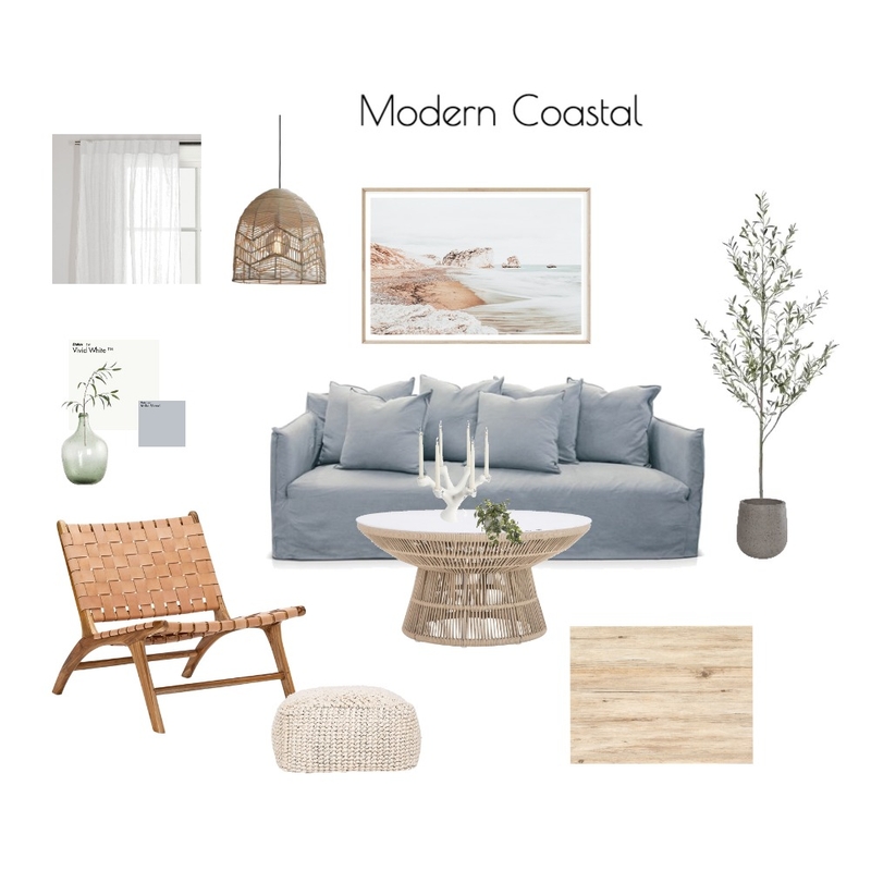 Modern Coastal Mood Board by Naphtali on Style Sourcebook