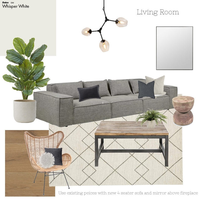 Living Room Mood Board by Suzanne Neilan on Style Sourcebook