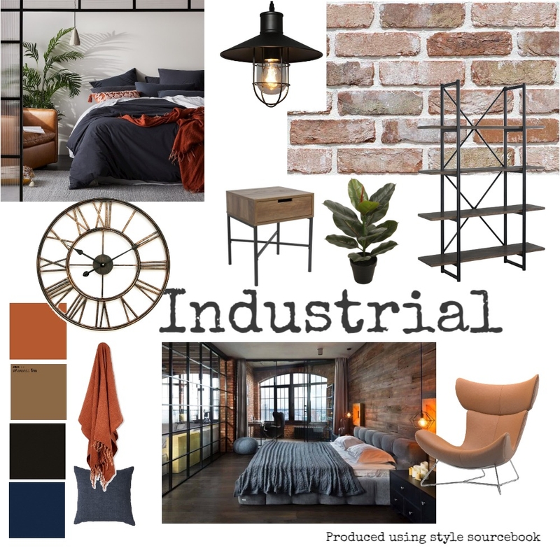 Industrial Mood Board by michellegoff on Style Sourcebook