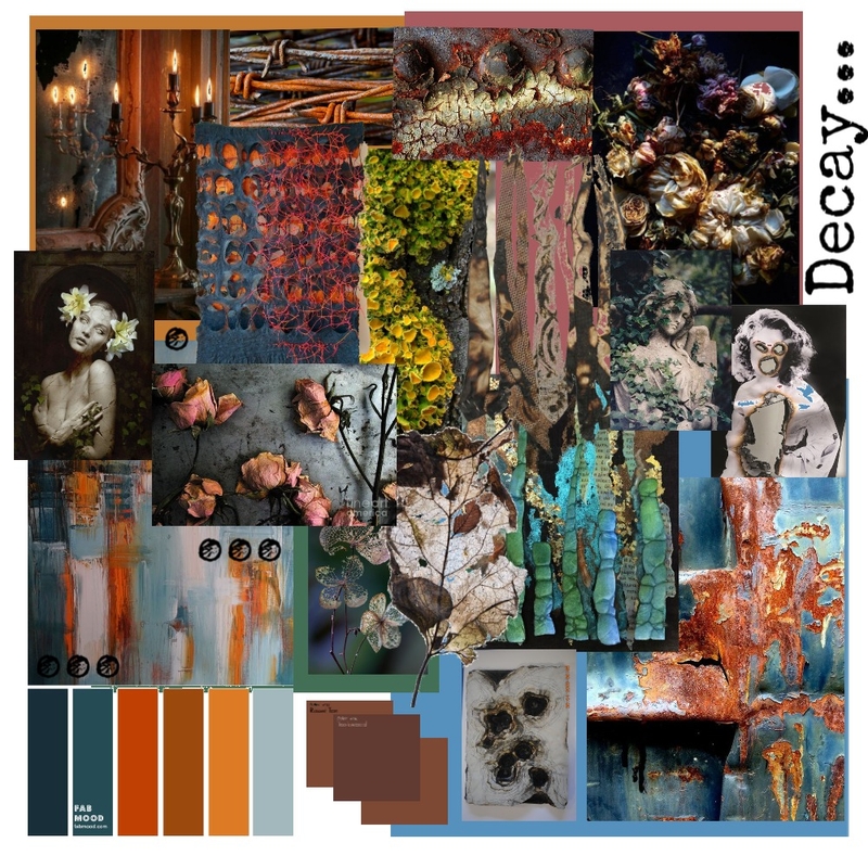 Decay Mood Board by Purple Insanity on Style Sourcebook