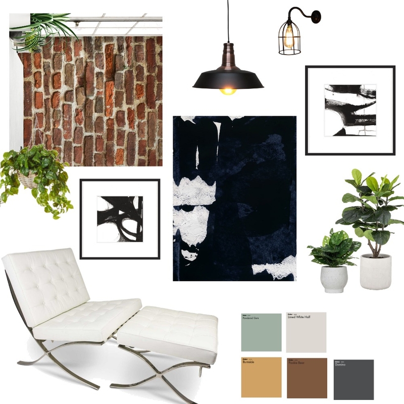 industrial Mood Board by Seven on Style Sourcebook