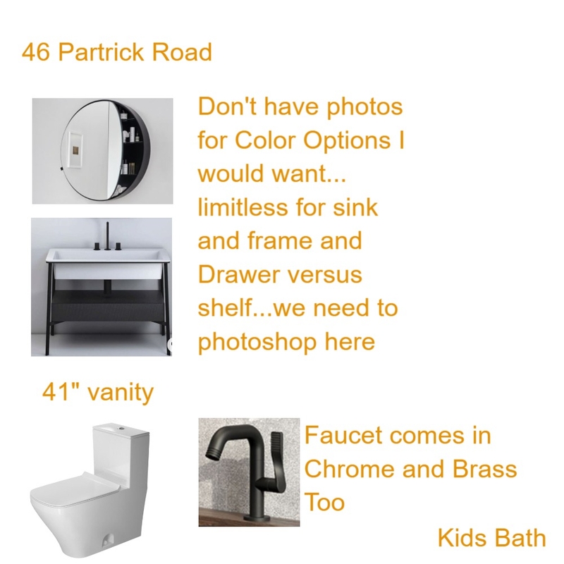 46 Partrick Kids Bath Mood Board by Cynthia Vengrow on Style Sourcebook