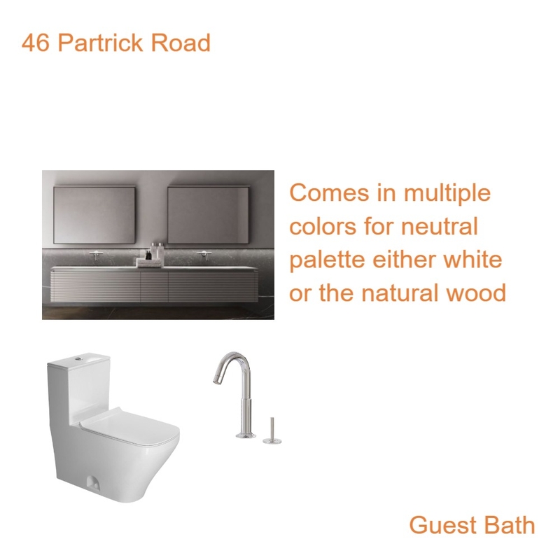46 Partrick Guest Bath Mood Board by Cynthia Vengrow on Style Sourcebook