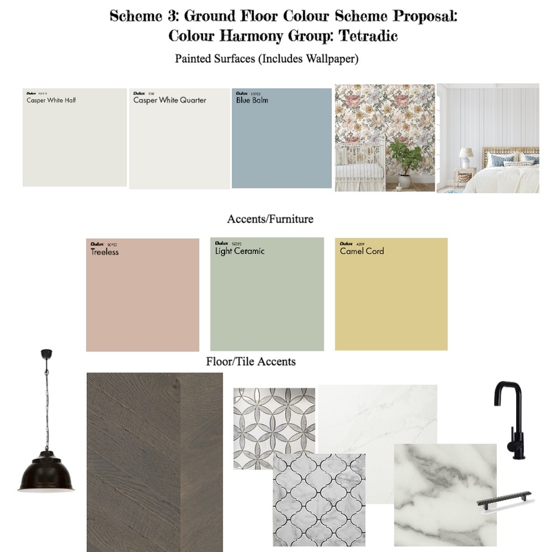 Colour Scheme Mood Board by Sandrock Interior Design on Style Sourcebook