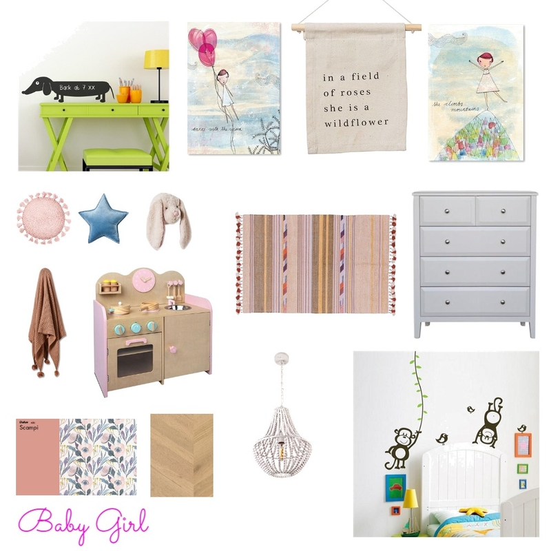 baby girl Mood Board by alina06 on Style Sourcebook