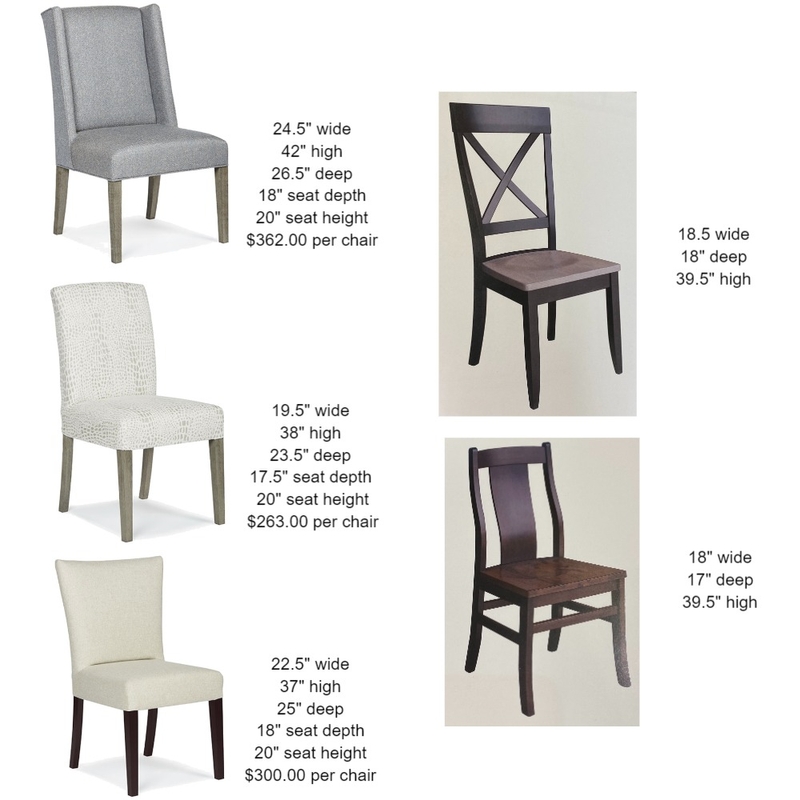 Jaclyn Dining Chairs Mood Board by Intelligent Designs on Style Sourcebook