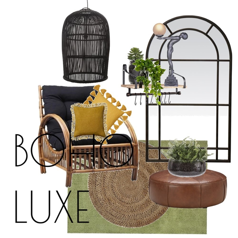 BOHO LUXE Mood Board by WHAT MRS WHITE DID on Style Sourcebook