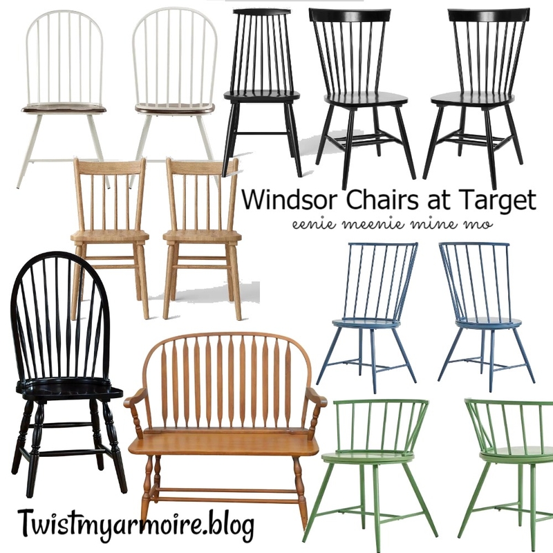 Windsor Chairs at Target Mood Board by Twist My Armoire on Style Sourcebook