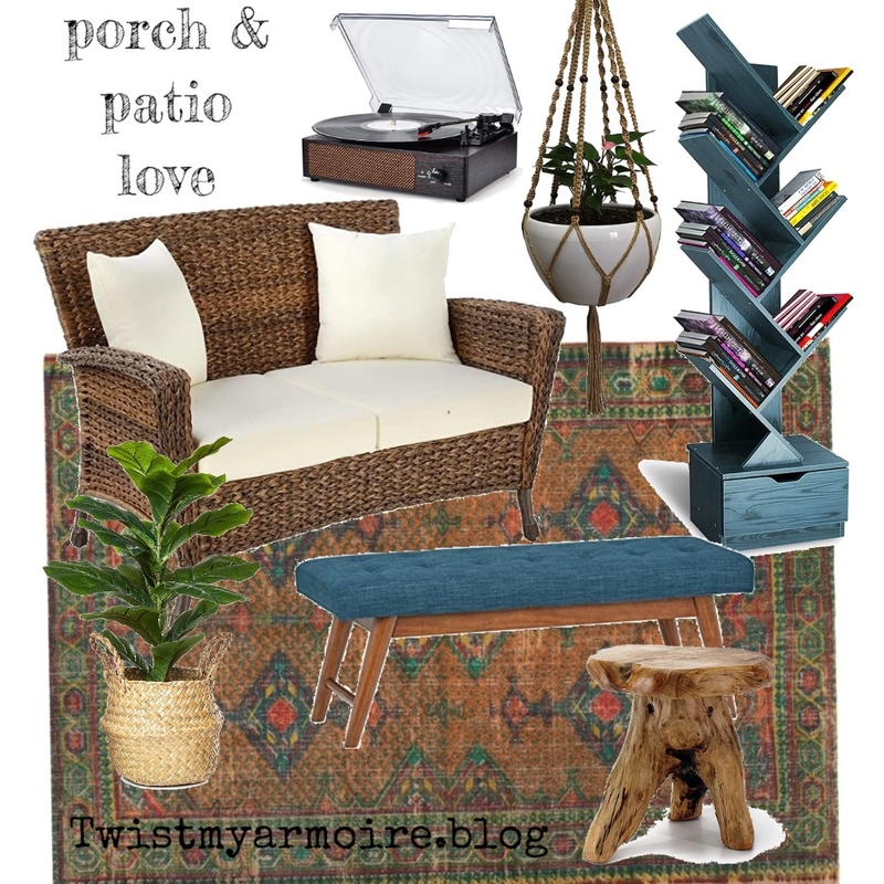 Porch Love Mood Board by Twist My Armoire on Style Sourcebook