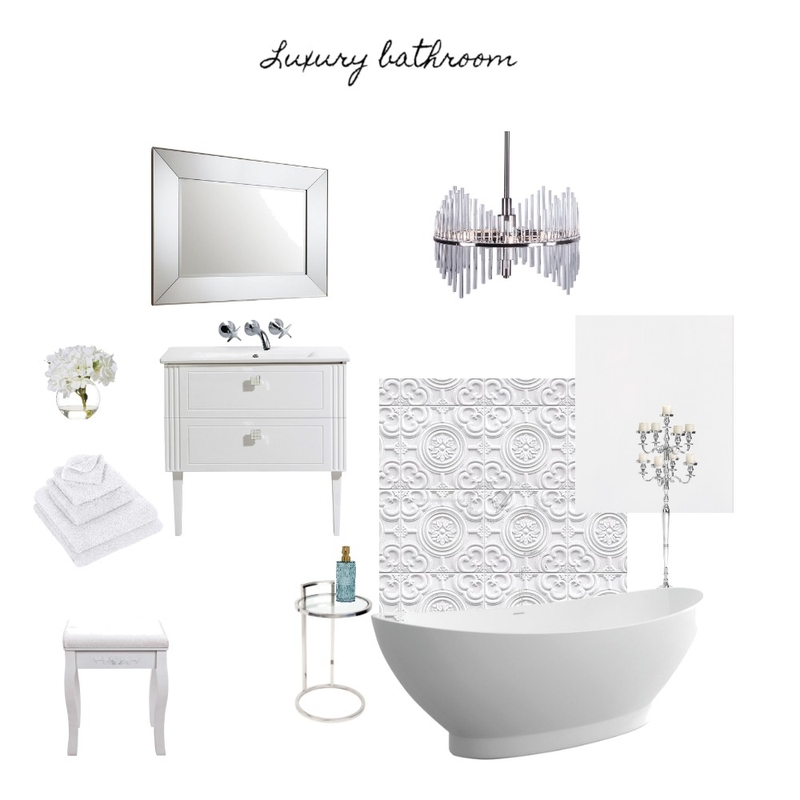 luxury bathroom Mood Board by Bea Kala on Style Sourcebook