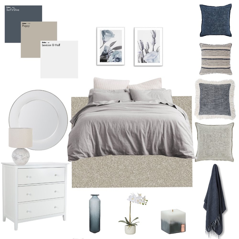 Bedroom Mood Board by Lauren Hooligan on Style Sourcebook