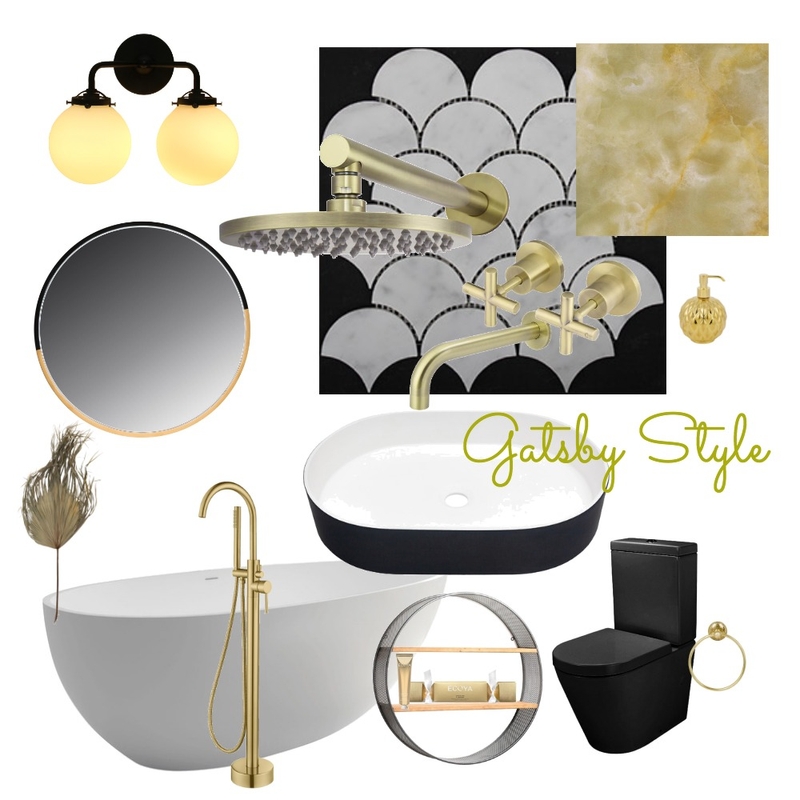 Gatsby Style Mood Board by Inhomedesign on Style Sourcebook