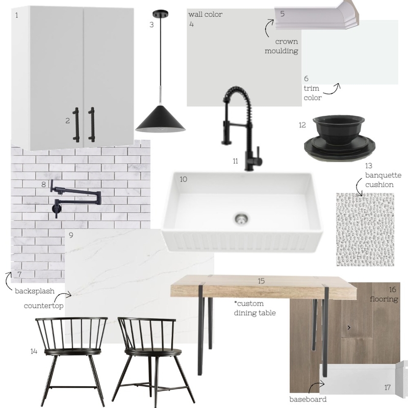 Kitchen Mood Board by Yara Interiors on Style Sourcebook