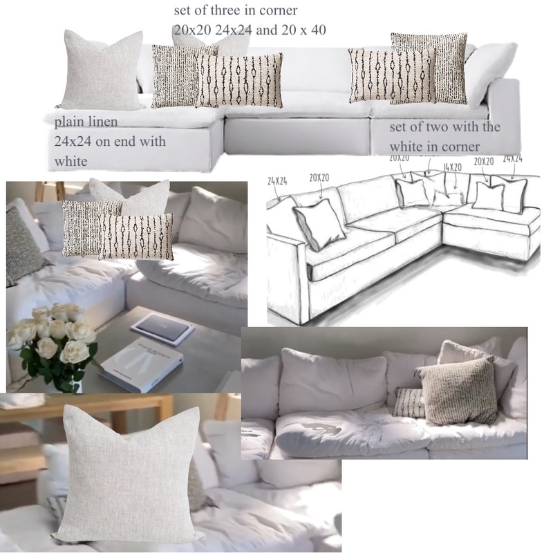 Pillow plan Mood Board by Oleander & Finch Interiors on Style Sourcebook