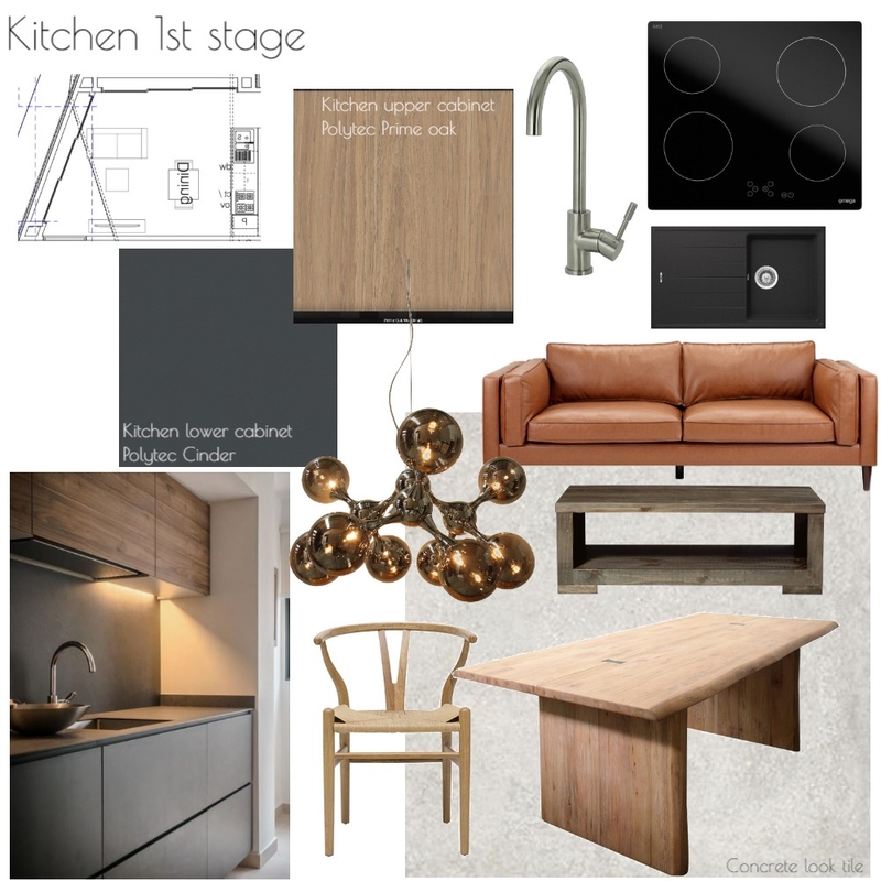 Home - Kitchen first stage Mood Board by MANUELACREA on Style Sourcebook